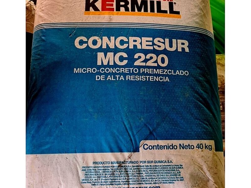 Micro - concreto premezclado SAN ISIDRO