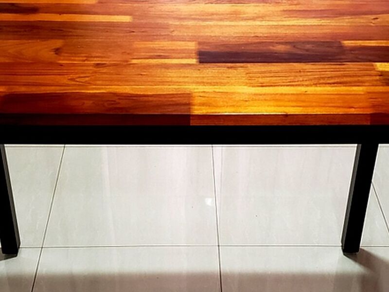 Mesa alta madera laurel CARTAGO