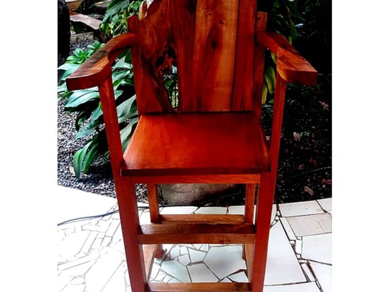 Silla alta madera Cedro ALAJUELA