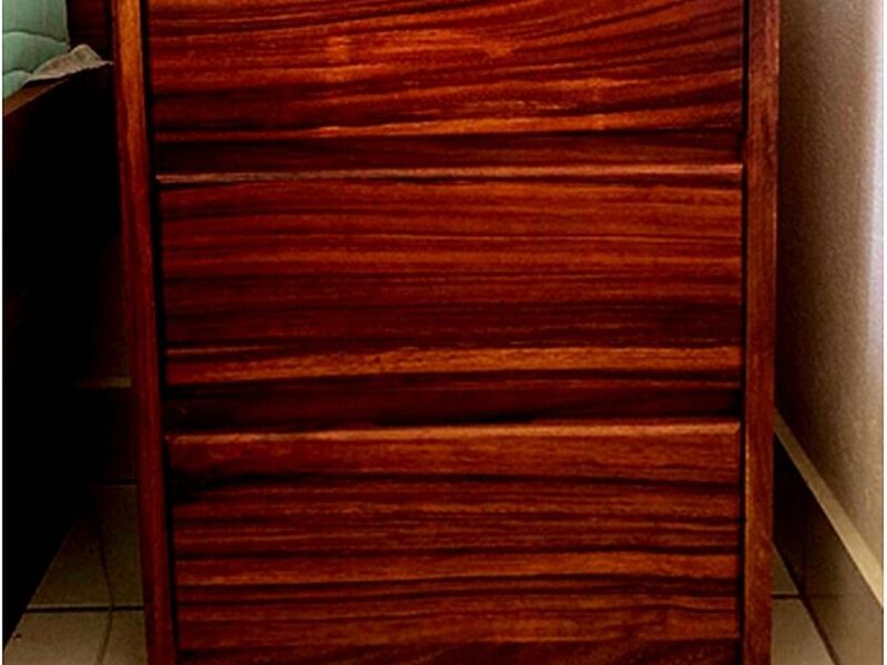 Mesa noche madera cedro SAN CARLOS