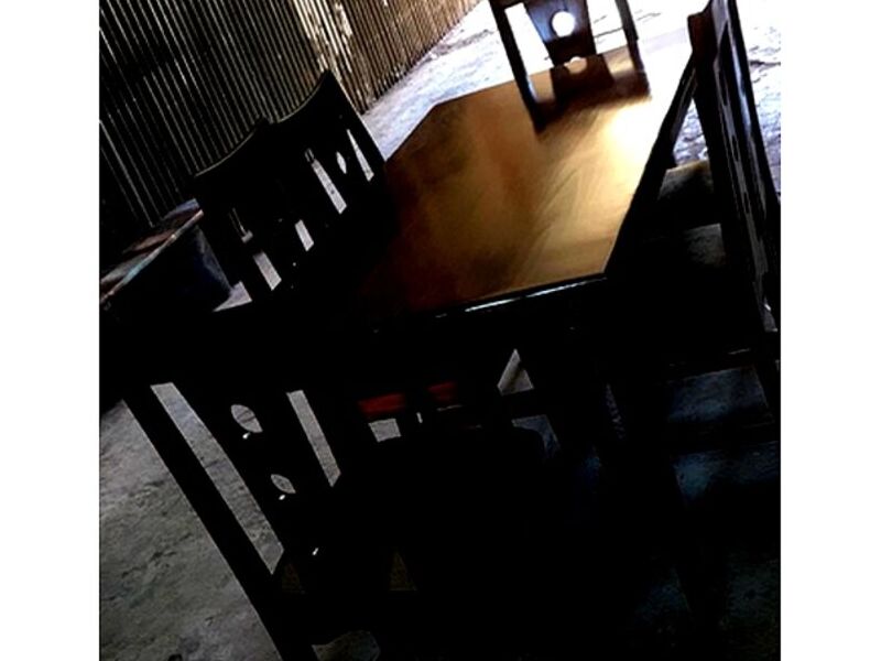 Comedor madera sólida seis plazas ALAJUELA
