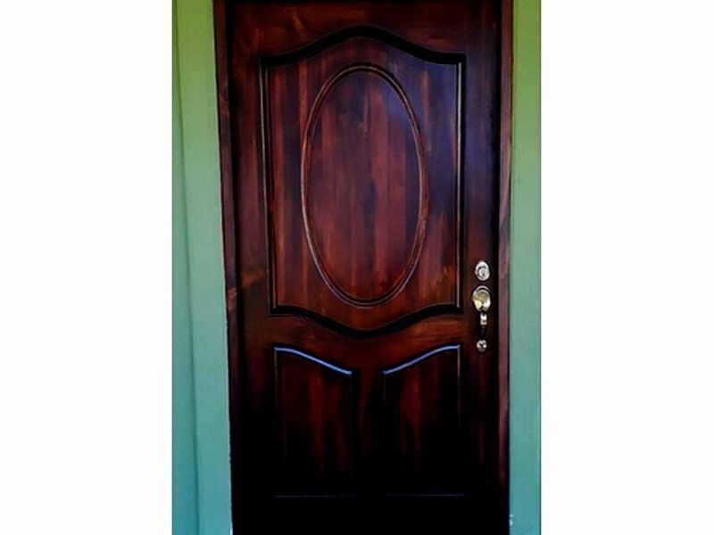 Puerta madera laurel ALAJUELA