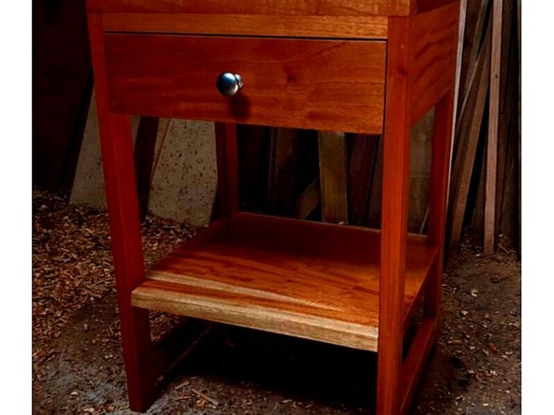 Mesa noche madera cedro SAN JOSÉ