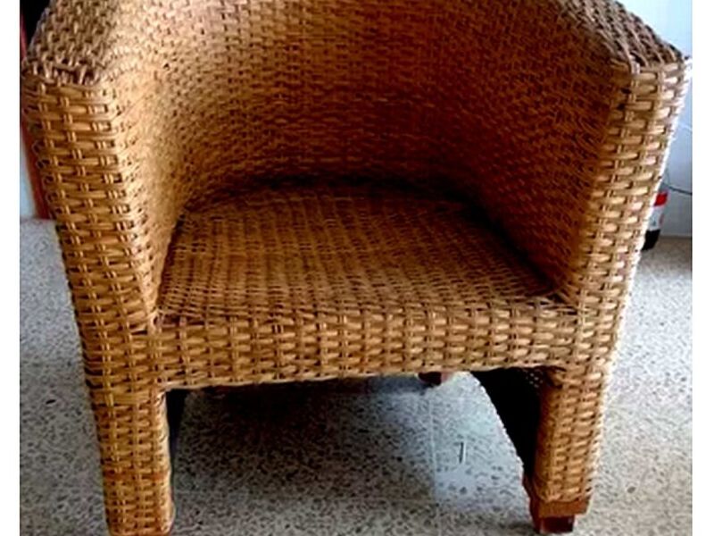 Butaca Mimbre Natural HEREDIA