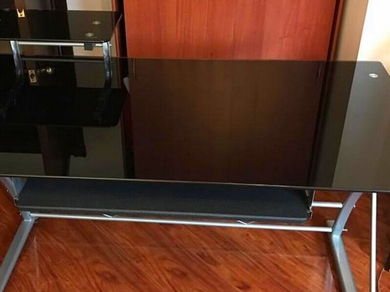Mesa travertino vidrio SAN JOSÉ