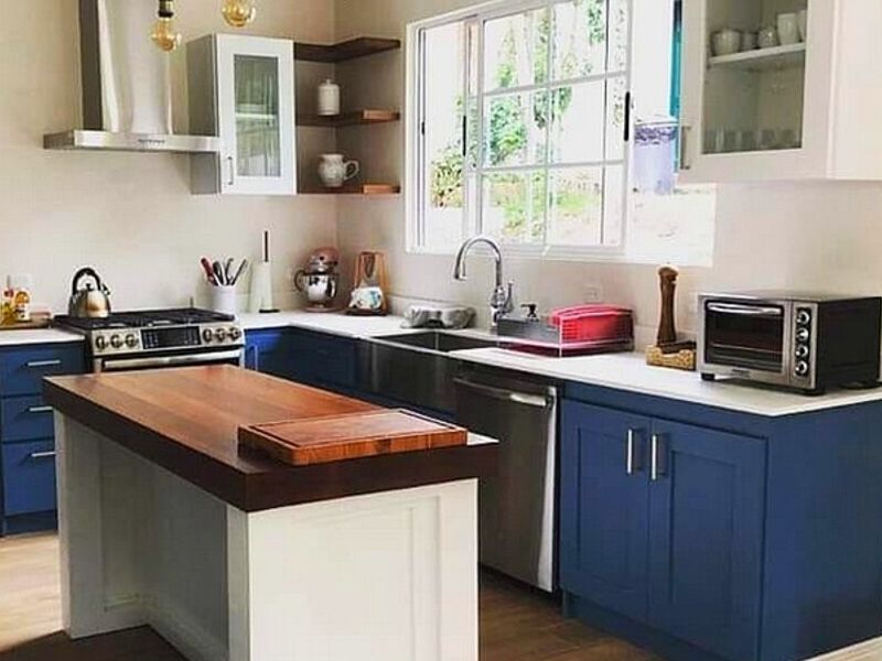 Mueble cocina madera Cedro ALAJUELA