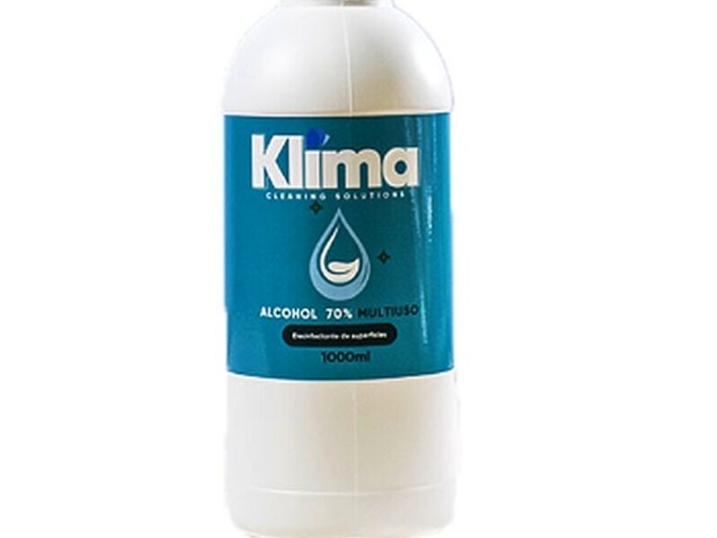 ALCOHOL LÍQUIDO 70% KLIMA LITRO COSTA RICA