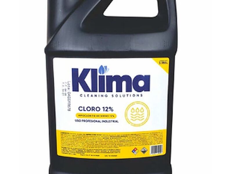 CLORO KLIMA 12% GALÓN COSTA RICA